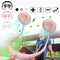 Portable USB Fan Rechargeable Neckband Lazy Neck Hanging Dual Cooling Mini Fans