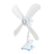3 IN 1 Clip On Small Personal Fan Stepless Speed Portable Home Office Table Desk