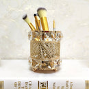 Makeup Brush Storage Bucket Desktop Cosmetics Organizer Pens Pencils Holder