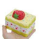 Kiibru Strawberry Mousse Cake Squishy 10*8*8.5CM Licensed Slow Rising With Packaging Collection Gift