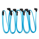 5 x 18" SATA 3.0 Cable SATA3 III 6GB/s Right Angle 90 Degree HDD Hard Drive Converter Cable