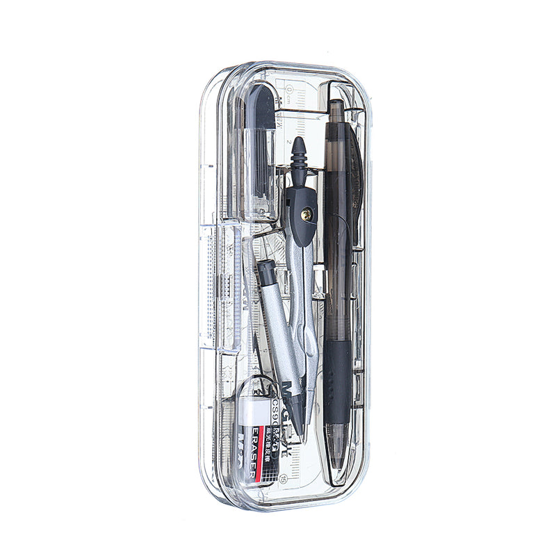 M&G ACS90807 Drawing Compass Set Compass Rule Plotter Stationery