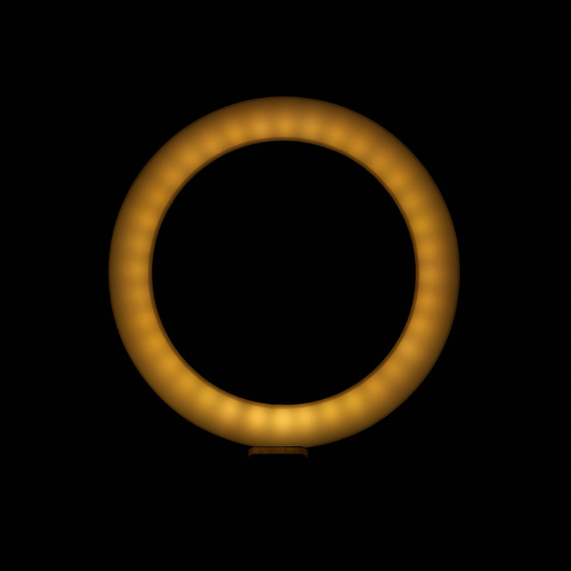 Live Video Dimmable LED Ring Light Photography Adjustable 360 Rotating Fill Light with Phone Clip Selfie Holder Tripod for Beauty Makeup