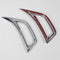 2Pcs Car Leaf Plate Air Inlet Trim Cover Moulding Trim Strip for Jeep for Wrangler JL 2018