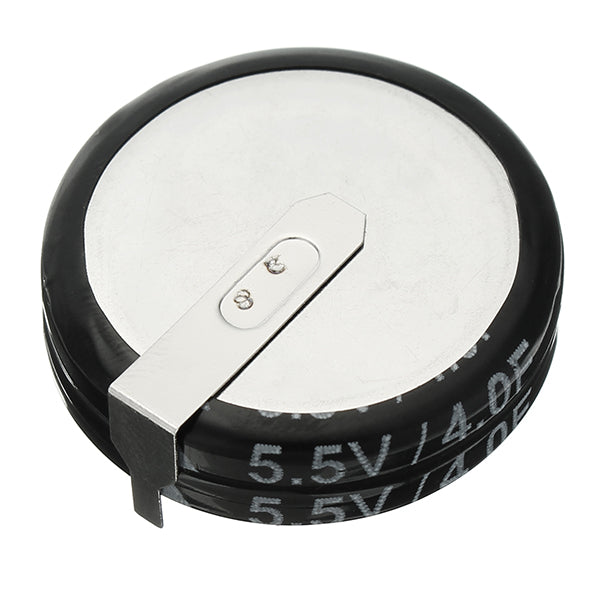 5pcs 5.5V 4F H Style Horizontal Super Capacitor Farah Capacitor Double Layer Capacitor Low ESR