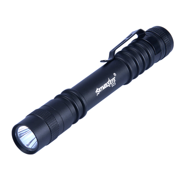 Skywolfeye B25 XPE 3Modes LED Flashlight Pen AA