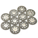 Drillpro 30pcs Grinding Polishing Wheel Set 1/8 Inch Shank Saw Blade and Cutting Discs