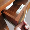 Battery Powered Cabinet Drawer Door Lock Auto Card Safety Security Home Office Keyless Locker
