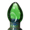Green Borosilicate Glass Water Pipes Herb Tube Portable