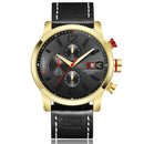CURREN 8281 Working Little Dials Chronograph Quartz Watch Waterproof Sport Men Watch