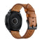 Genuine Leather Watch Band Strap For Samsung Gear Sport S4/Garmin Vivoactive 3