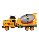 Baby Kids Fire Tanker Truck Construction Agitating Lorry Vehicle Cars Model Toys for Kids Children Toddlers Boys Gift