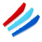 M Color Car Kidney Grille Grill Cover Trim Clips Moulding Trim Strip for BMW New 5 Series G30 G31 G3