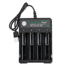 Charger 4 Slot 3.7v Battery Charger Multifunction Charge Universal