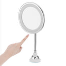 5X/10X Magnifying LED Mirrors 360 Rotation Pasteable Makeup Mirror Portable Travel