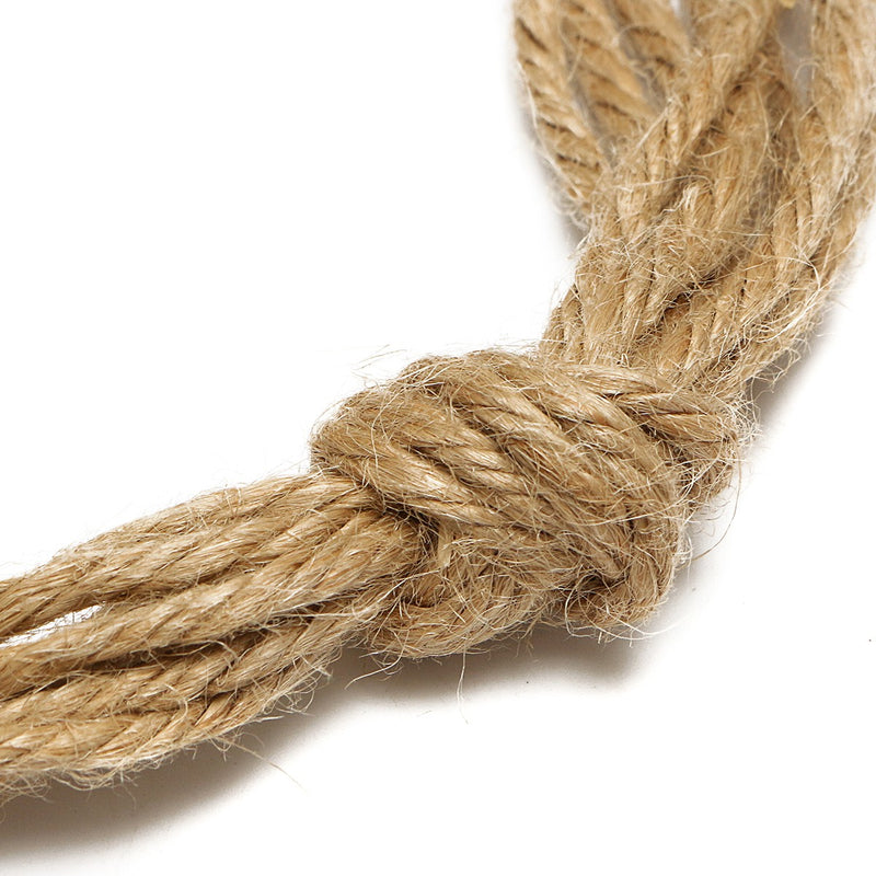 Handmade Macrame plant hanger hanging planter basket jute weave rope craft  Decorations