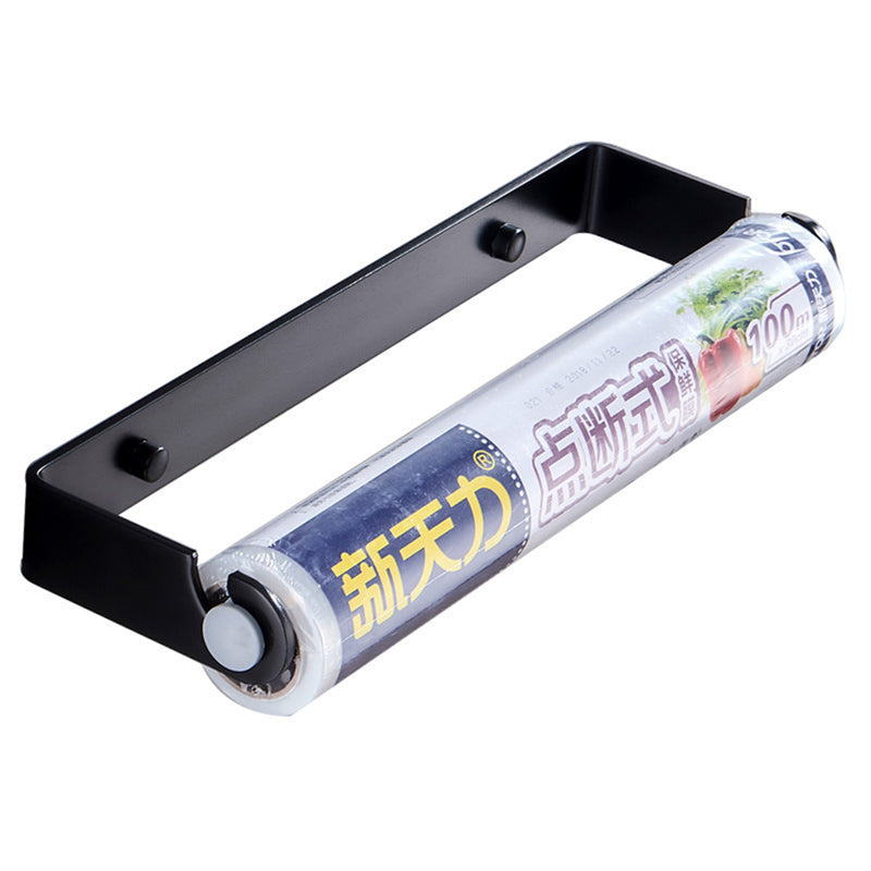 32cm Kitchen Wall-Mount Paper Towel Holder Aluminum Rack Roll Hanging Stand