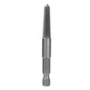Drillpro 5Pcs Hex Shank Coarse/Fine Teeth Damaged Bolt Remover Screw Extractor Drill Bit Guide Broken Bolt Stud Remover Set