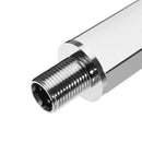 40cm Square Wall Mount Shower Extension Arm with Flange for Bathroom Shower Head