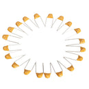 700pcs 8pF~2.2uF Multilayer Ceramic Capacitor 35 Value DIP Assortment Kit 20pcs Each Value
