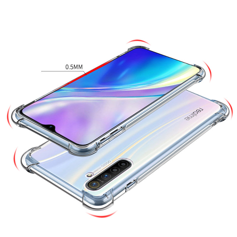 Bakeey OPPO Realme X2 / Realme XT Air Bag Bumper Shockproof Transparent Soft TPU Protective Case