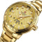 NAVIFORCE NF9090 Fashion Men Quart Watch Luxury Stainless Steel Sport Watch