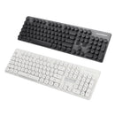 N528 104 Keys Colorful Backlit Mute Rechargeable Wireless Gaming Keyboard and  2.4G Wireless Mouse Combo with Mouse Pads