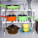 Superposition Shelf Multilayer Foldable Storage Racks Kitchen Shelving Holders Multi Use Organizer
