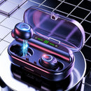 TWS Wireless bluetooth 5.0 Earphone LED Digital Display 3500mAh CVC8.0 Noise Cancelling IPX7 Waterproof Headphone with Mic