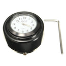 Motorcycle Bike Handlebar Mount Dial Clock Watch 7/8inch 1inch Universal for Harley