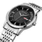 DOM M-11D Waterproof Men Wrist Watch Stainless Steel Business Style Quartz Watches