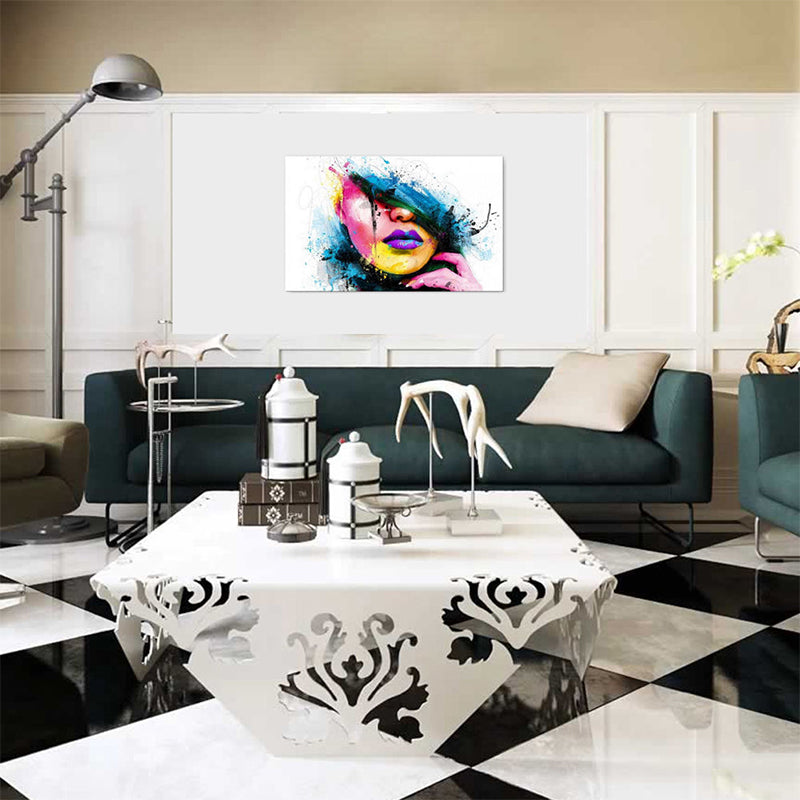 Miico Hand Painted Oil Paintings People Modern Stretched On Canvas Wall Art For Home Decoration 30x40cm