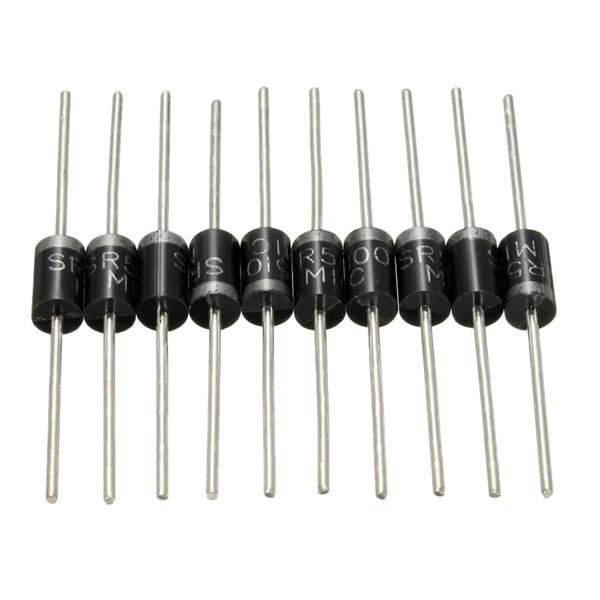 10pcs SB5100 5.0A SCHOTTKY BARRIER Diode 100V 5A