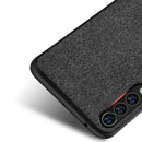 Bakeey Fabric Splice Soft Edge Protective Case+Tempered Glass Screen Protector +Lens Protector For Xiaomi Mi 9 / Mi 9 Transparent Edition
