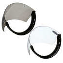 3 Snap Flip Up Visor Wind Shield Lens For Open Face Motorcycle Helmet