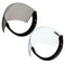 3 Snap Flip Up Visor Wind Shield Lens For Open Face Motorcycle Helmet