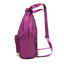 Nylon Portable Foldable Sports Gym Drawstring Bag Yoga Bag Outdoor Travel Hiking Backpack