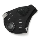 Motorcycle Bike Anti Dust Face Mask With Filter Cycling Ski Windproof Black