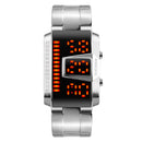 SKMEI 1179 LED Watch Fashion Alloy Case Swimming Men Sport Digital Watch