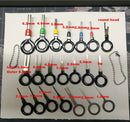 11Pcs Terminal Removal Electrical Wiring Crimp Connector Pin Extractor Kit Automobiles Terminal Repair Hand Tool Kit