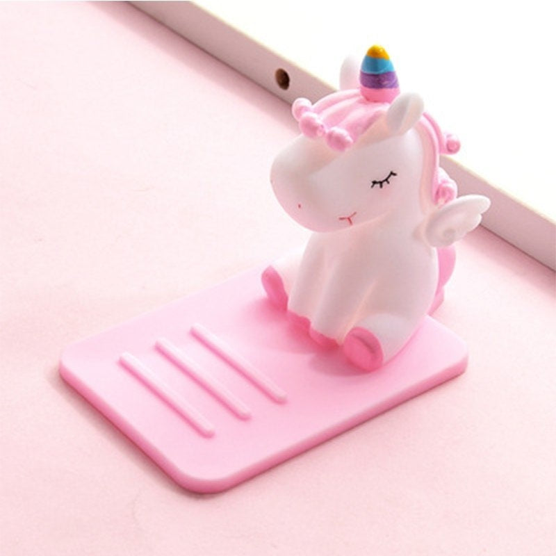 Universal Unicorn Desktop Phone Holder For Smart Phone iPhone Samsung Huawei Xiaomi LG Vivo Oppo