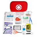 44Pcs 18 kinds Outdoor Emergency Survival Kit Gear for Home Office Car Boat Camping Hiking First Aid Kit