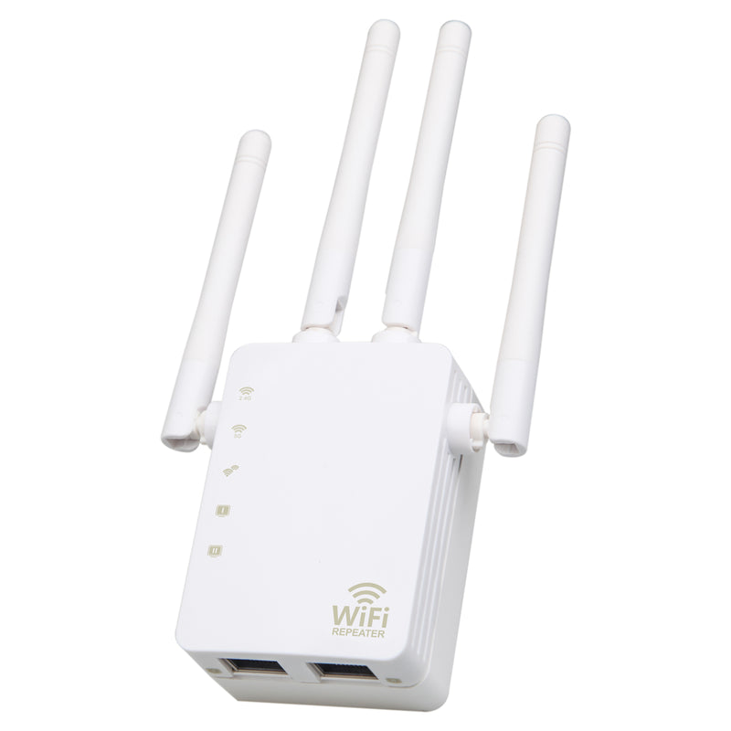 WiFi Router Wireless Router 1200M 4 High Gain Antennas 2.4G 5G WiFi Repeater