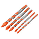 5pcs 6-12mm Hole Saw Cutter Drill Bit for Concrete Masonry Ceramics Tiles