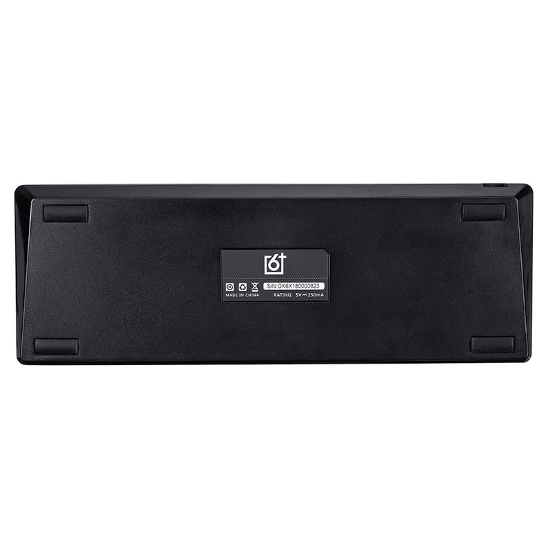 Geek Customized GK61 Hot Swappable 60% RGB Keyboard Customized Kit PCB Mounting Plate Case