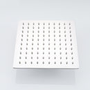 8 Inch Shower Head Large Waterfall 360 Rotation Square Head 201/304 Stainless Steel