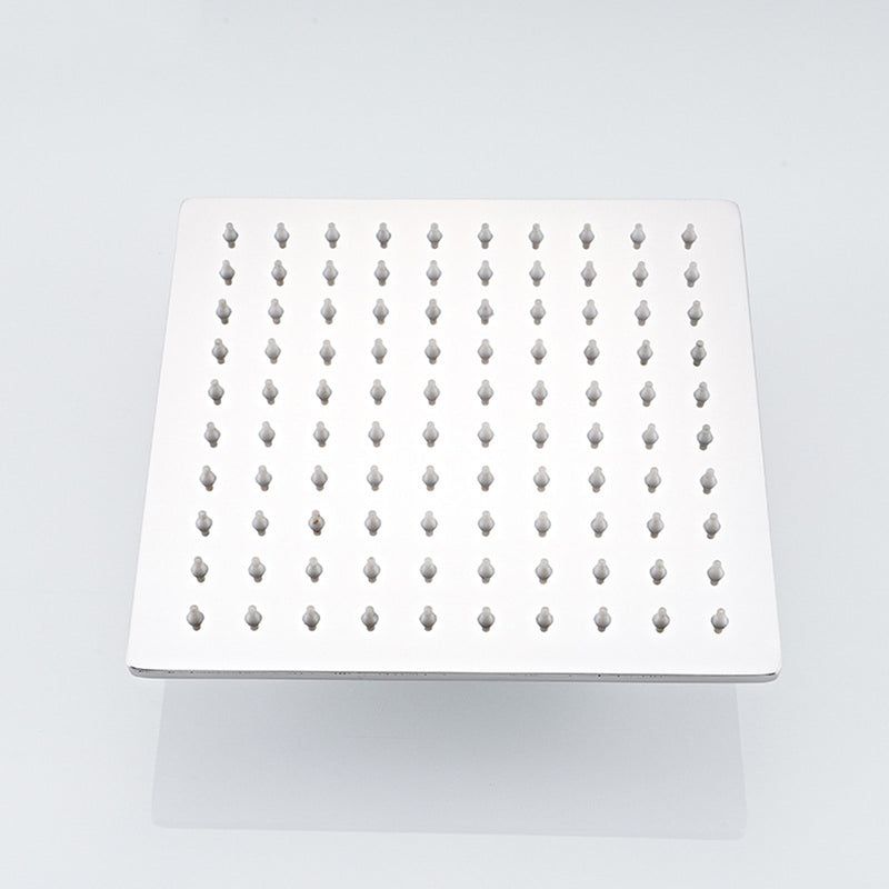 8 Inch Shower Head Large Waterfall 360 Rotation Square Head 201/304 Stainless Steel