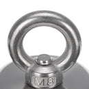 96KG D50mm Neodymium Recovery Magnet Fishing Metal Sea River Treasure Hunting Search Magnet