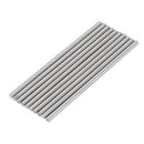 Machifit 10pcs 100mm 4/6/8mm HSS Round Milling Engraving Bit Lathe Tools Turning Tool