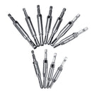 4pcs 7pcs Door and Window Hinge Hole Opener Woodworking Puncher Tool Hex Shank Drill Kit